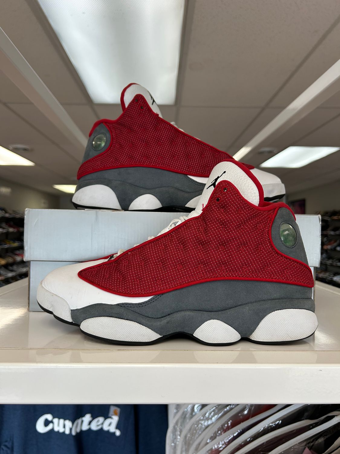 PO AIR JORDAN 13 GYM RED FLINT GREY SIZE 9.5