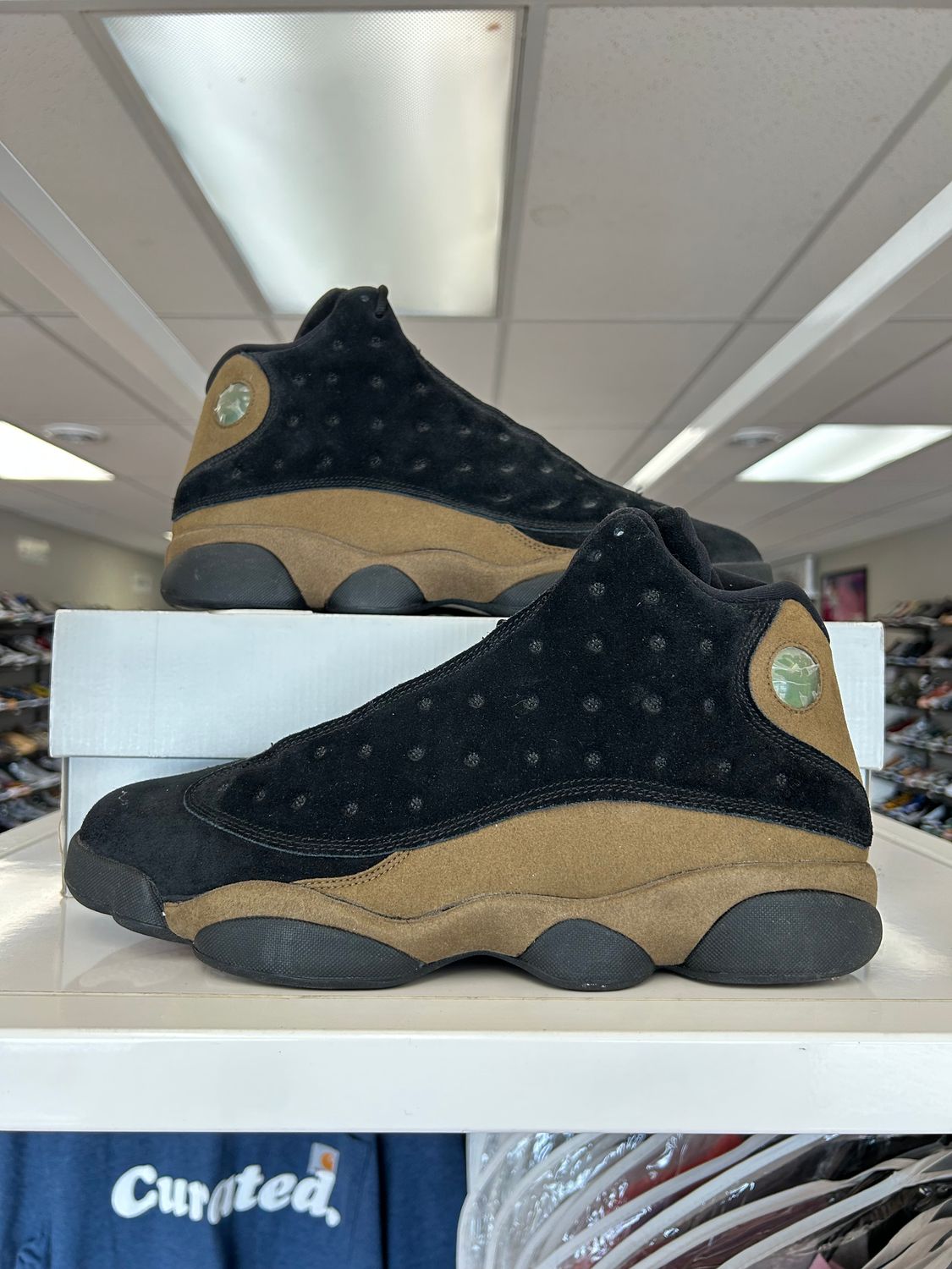 PO AIR JORDAN 13 OLIVE SIZE 14
