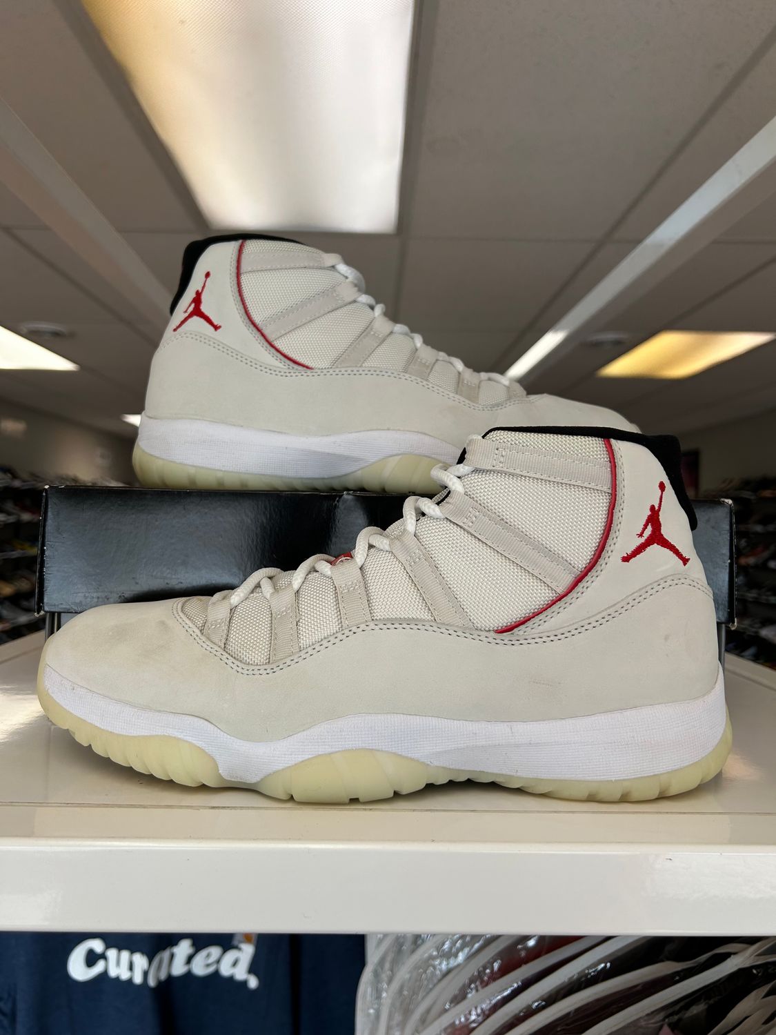 PO AIR JORDAN 11 PLATINUM TINT SIZE 11