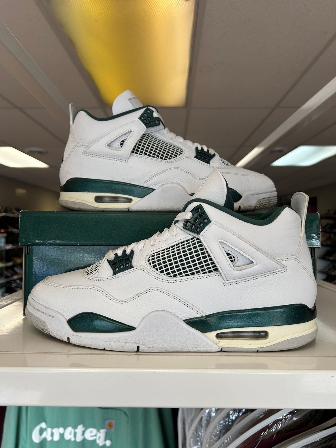 PO AIR JORDAN 4 OXIDIZED GREEN SIZE 11.5