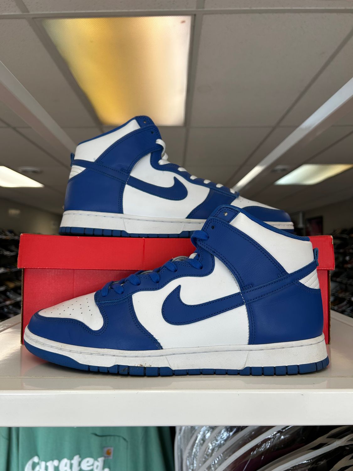 PO NIKE DUNK HIGH GAME ROYAL SIZE 14