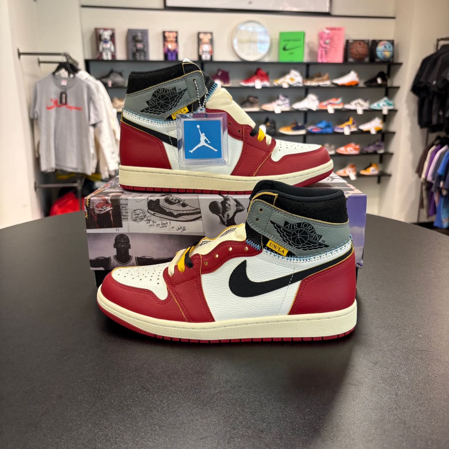 NEW AIR JORDAN 1 HIGH UNION LA CHICAGO SHADOW