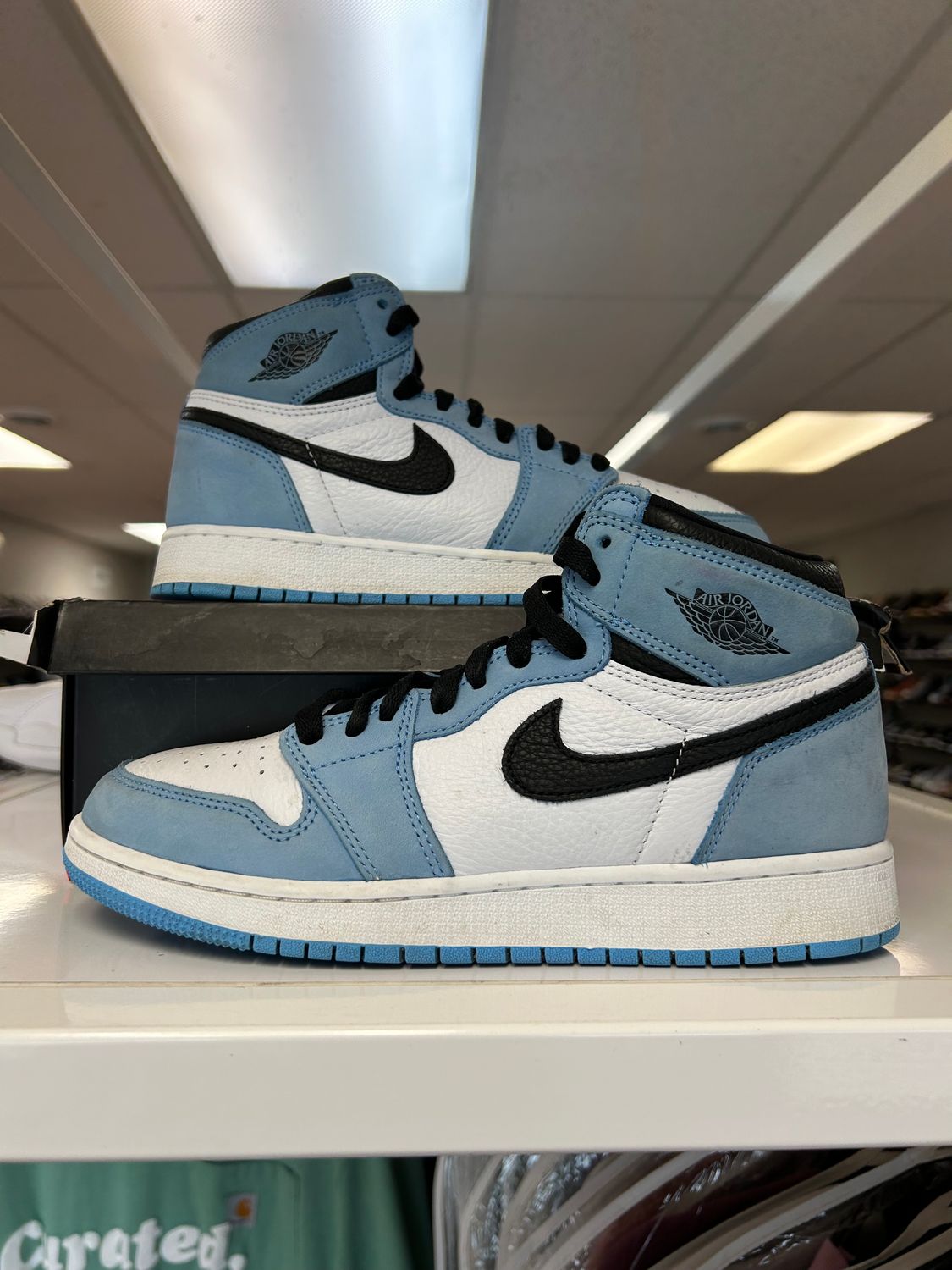 PO AIR JORDAN 1 HIGH UNIVERSITY BLUE SIZE 7
