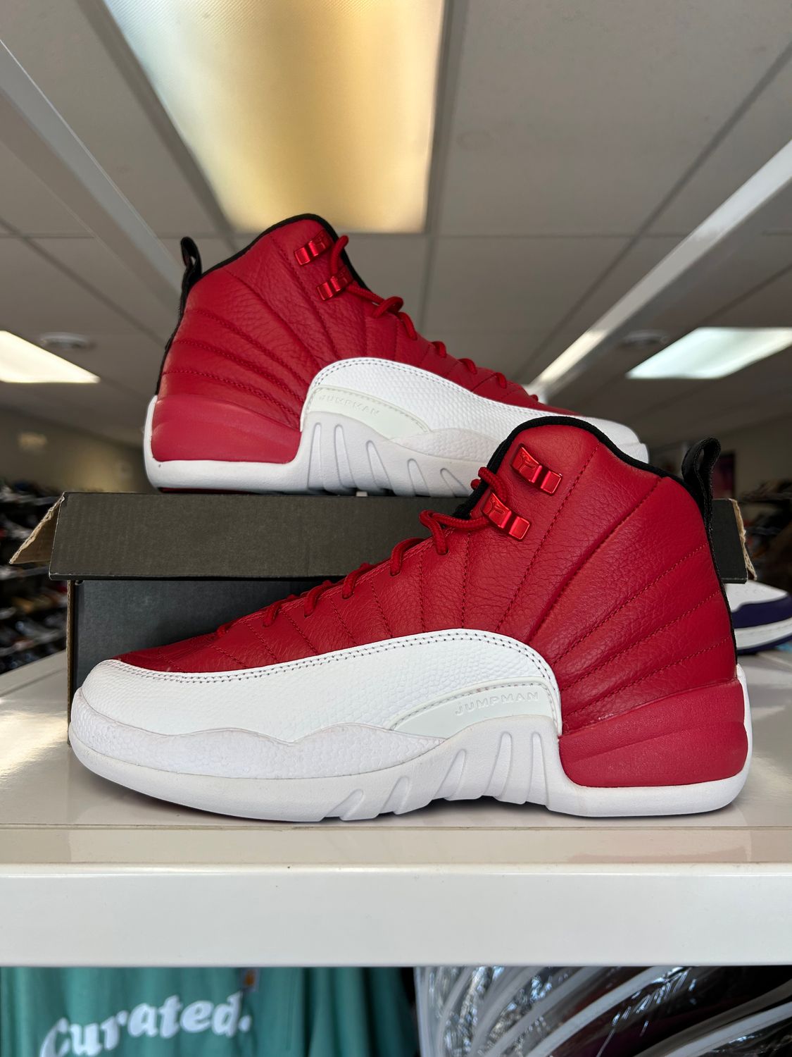 PO AIR JORDAN 12 GYM RED SIZE 6.5