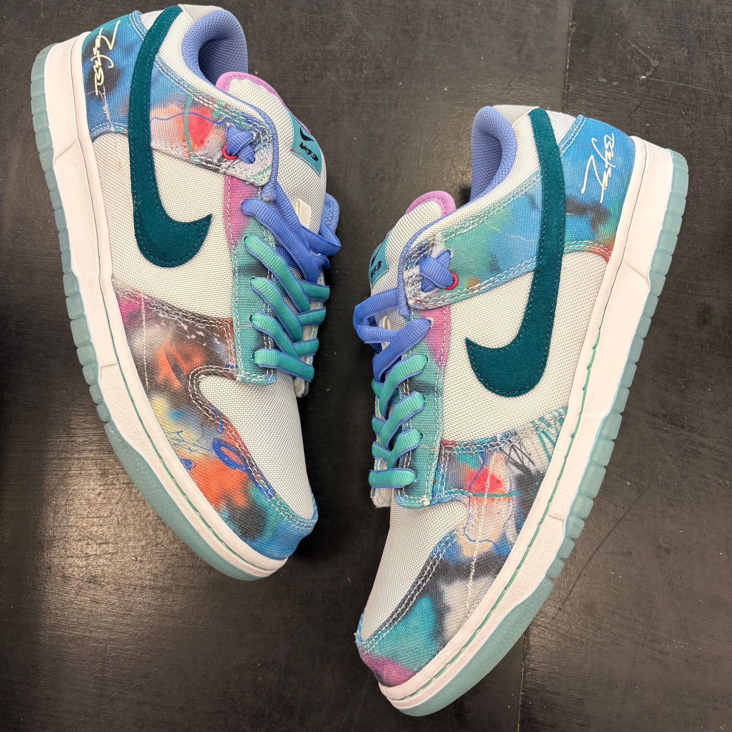 PONB NIKE SB DUNK LOW FUTURA LABORATORIES SIZE 10.5