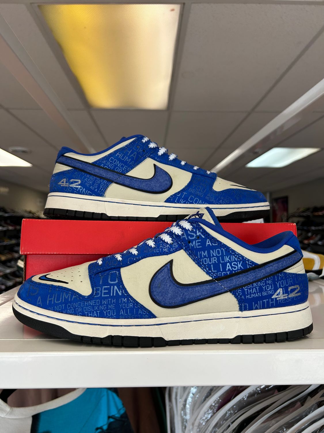 PO NIKE DUNK LOW JACKIE ROBINSON SIZE 12