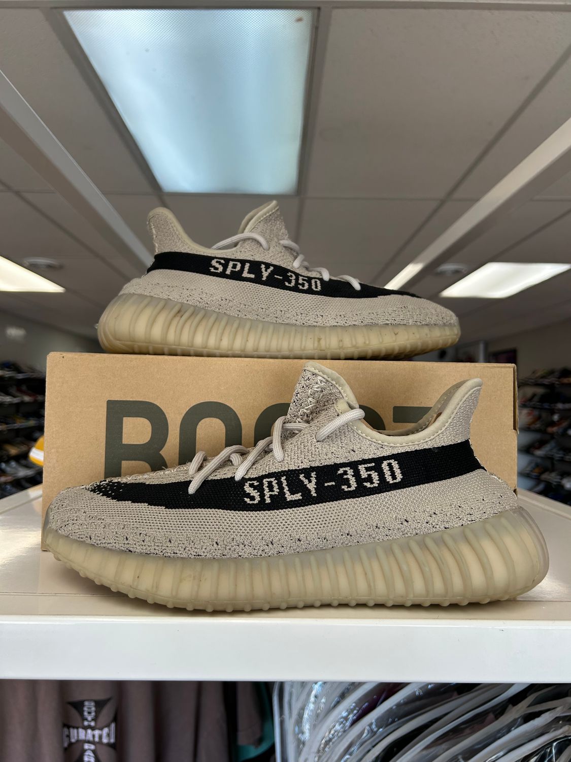 PO2 ADIDAS YEEZY 350 V2 GRANITE SIZE 9
