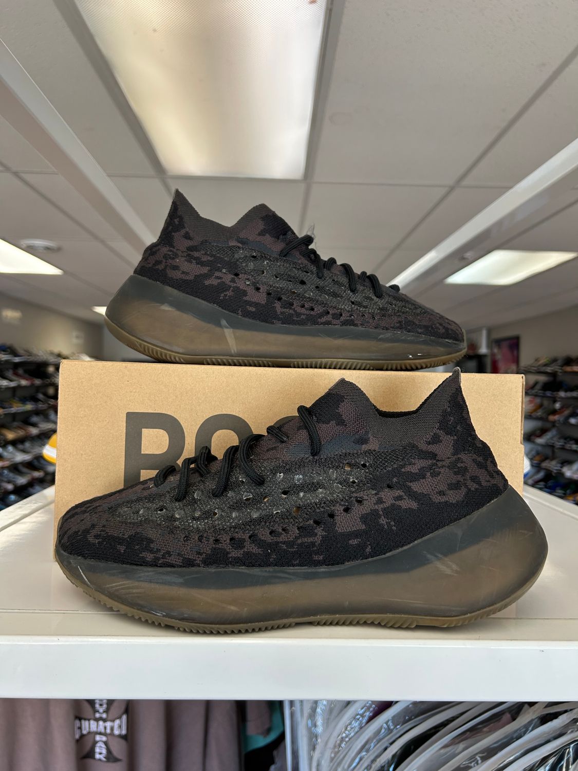 PO ADIDAS YEEZY 380 ONYX  SIZE 9