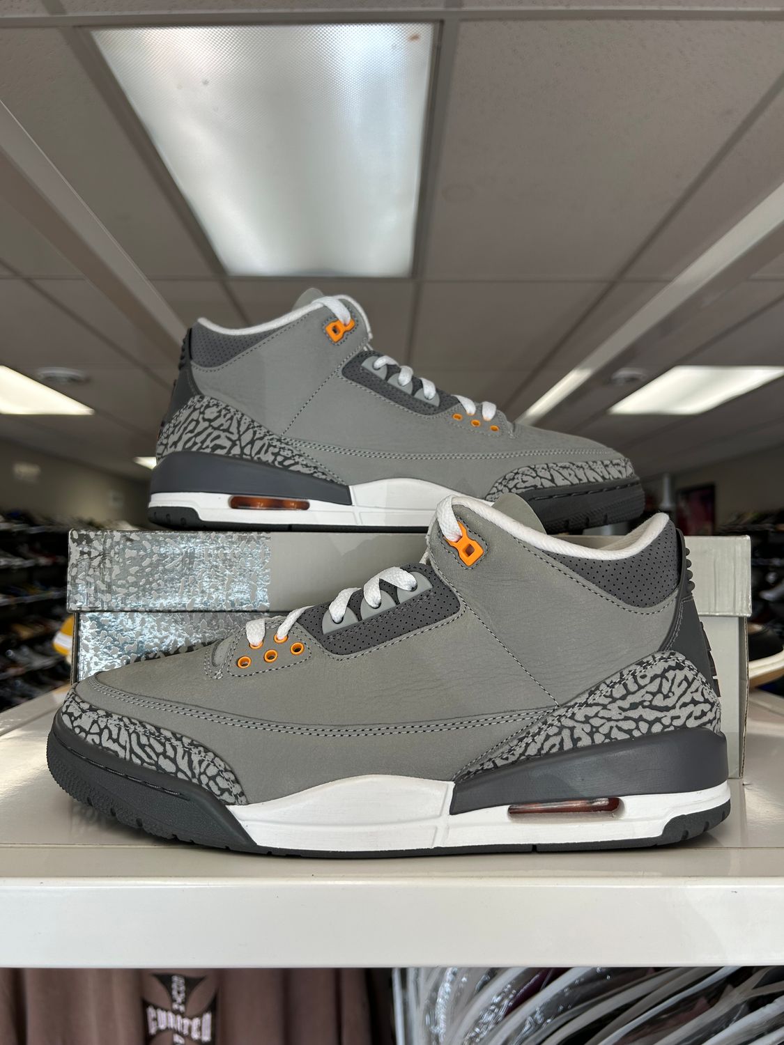 PO AIR JORDAN 3 COOL GREY SIZE 10.5