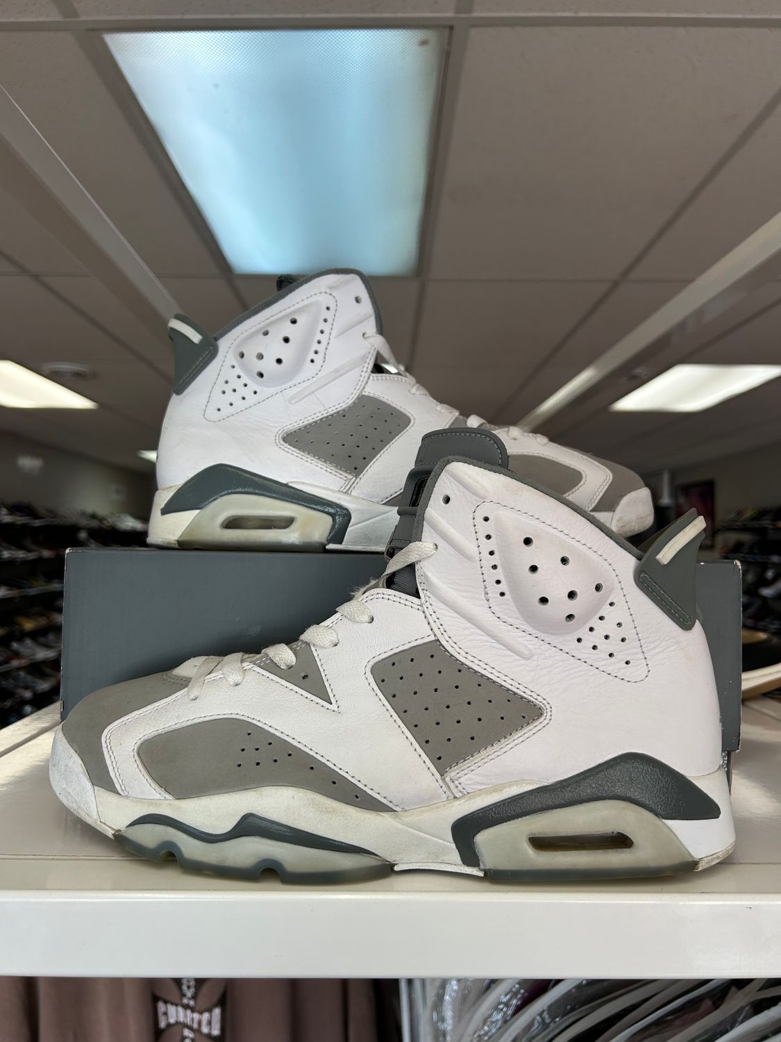 PO AIR JORDAN 6 COOL GREY SIZE 10.5