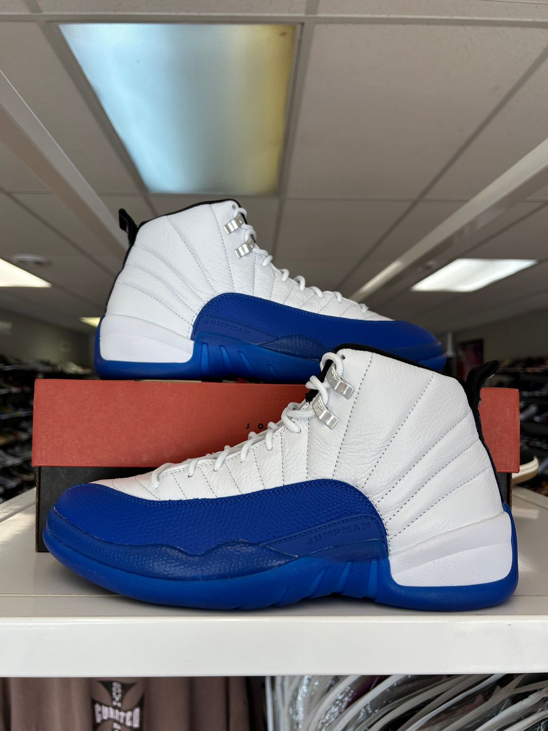 PO AIR JORDAN 12 BLUEBERRY SIZE 9.5