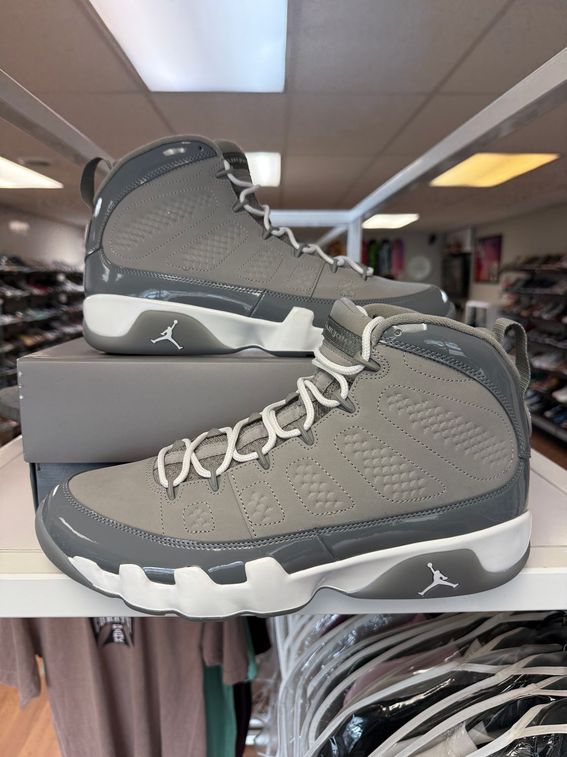 NEW AIR JORDAN 9 COOL GREY 2025
