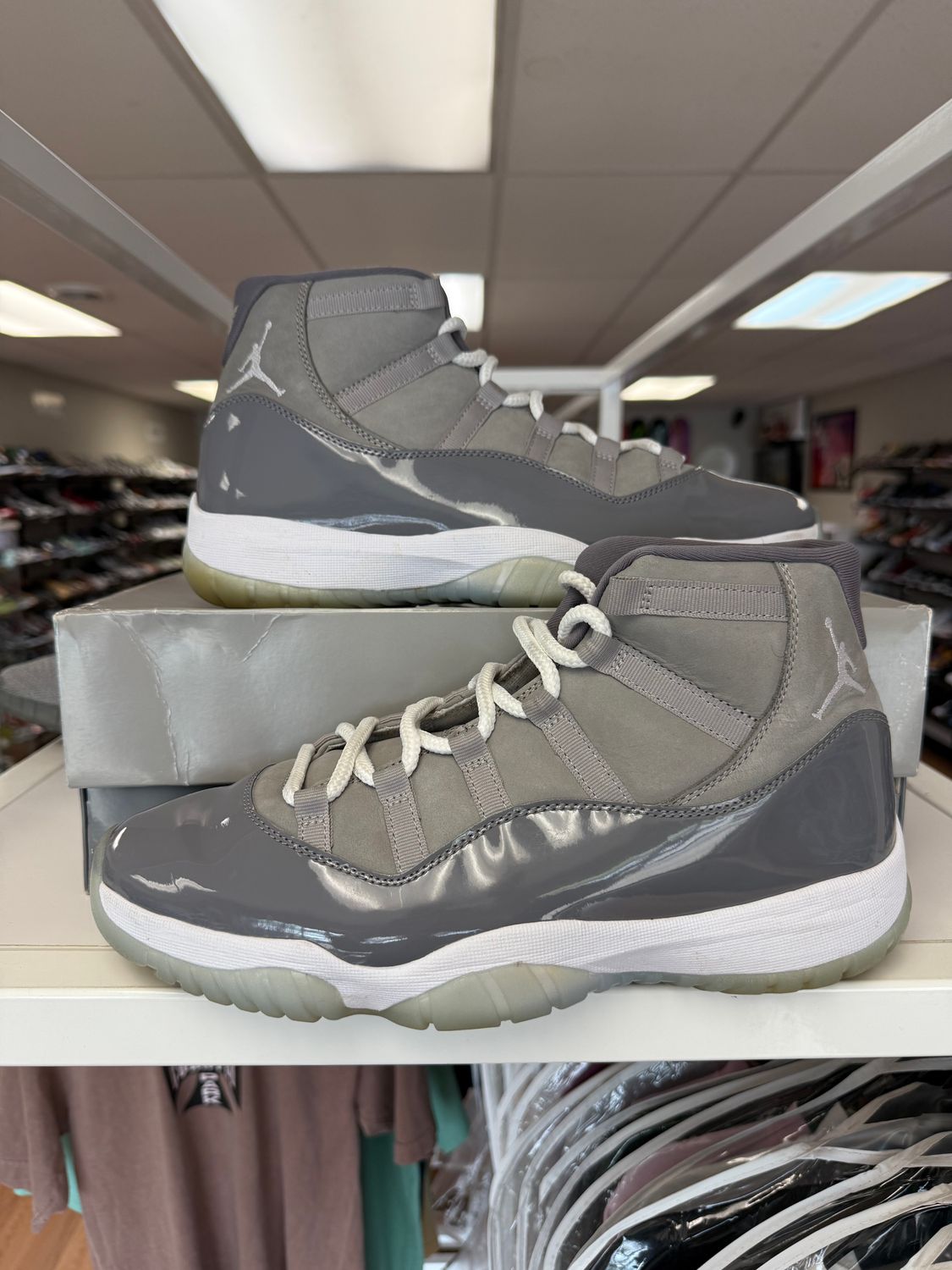PO2 AIR JORDAN 11 COOL GREY SIZE 12