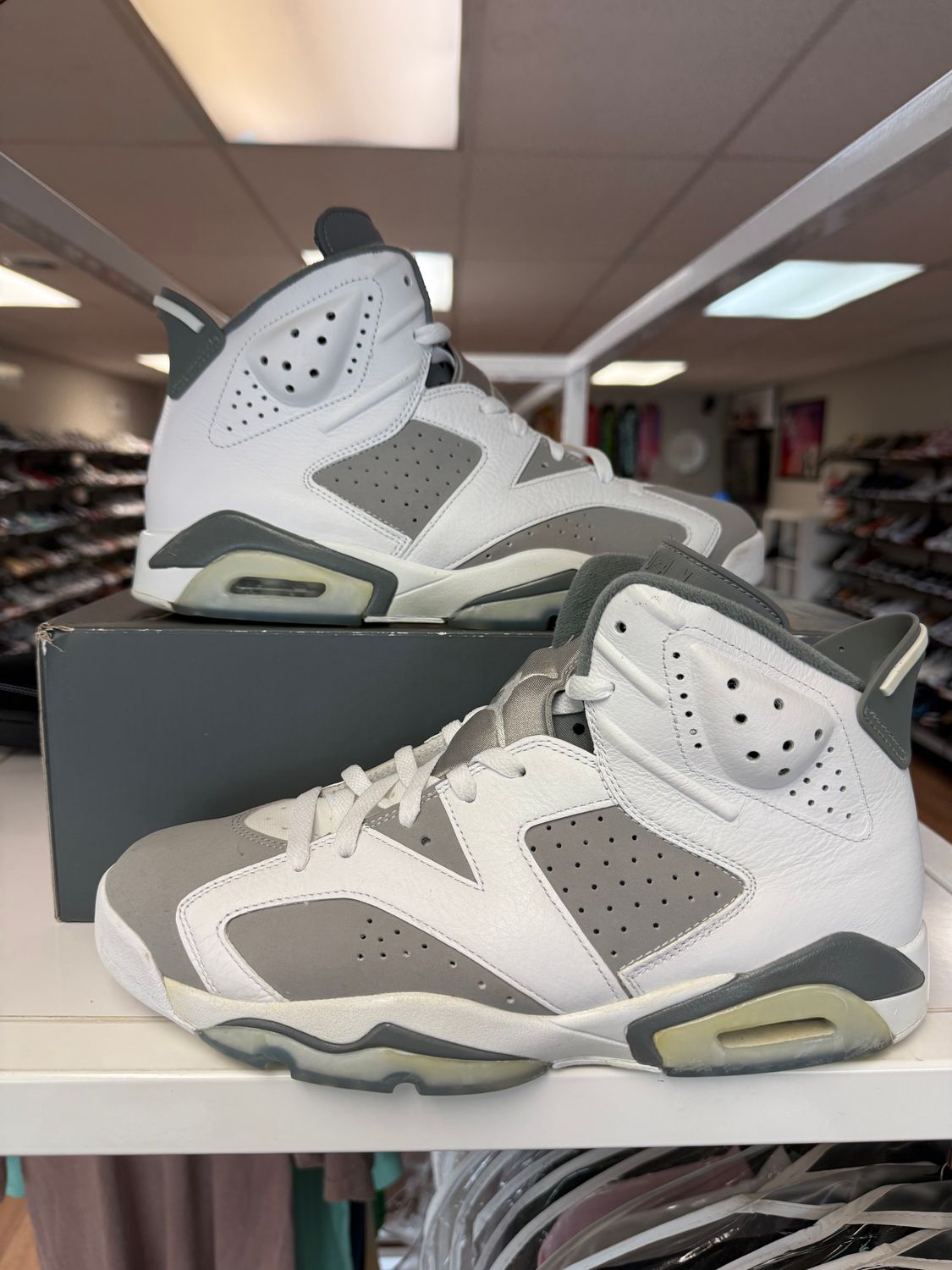 PO AIR JORDAN 6 COOL GREY SIZE 11.5