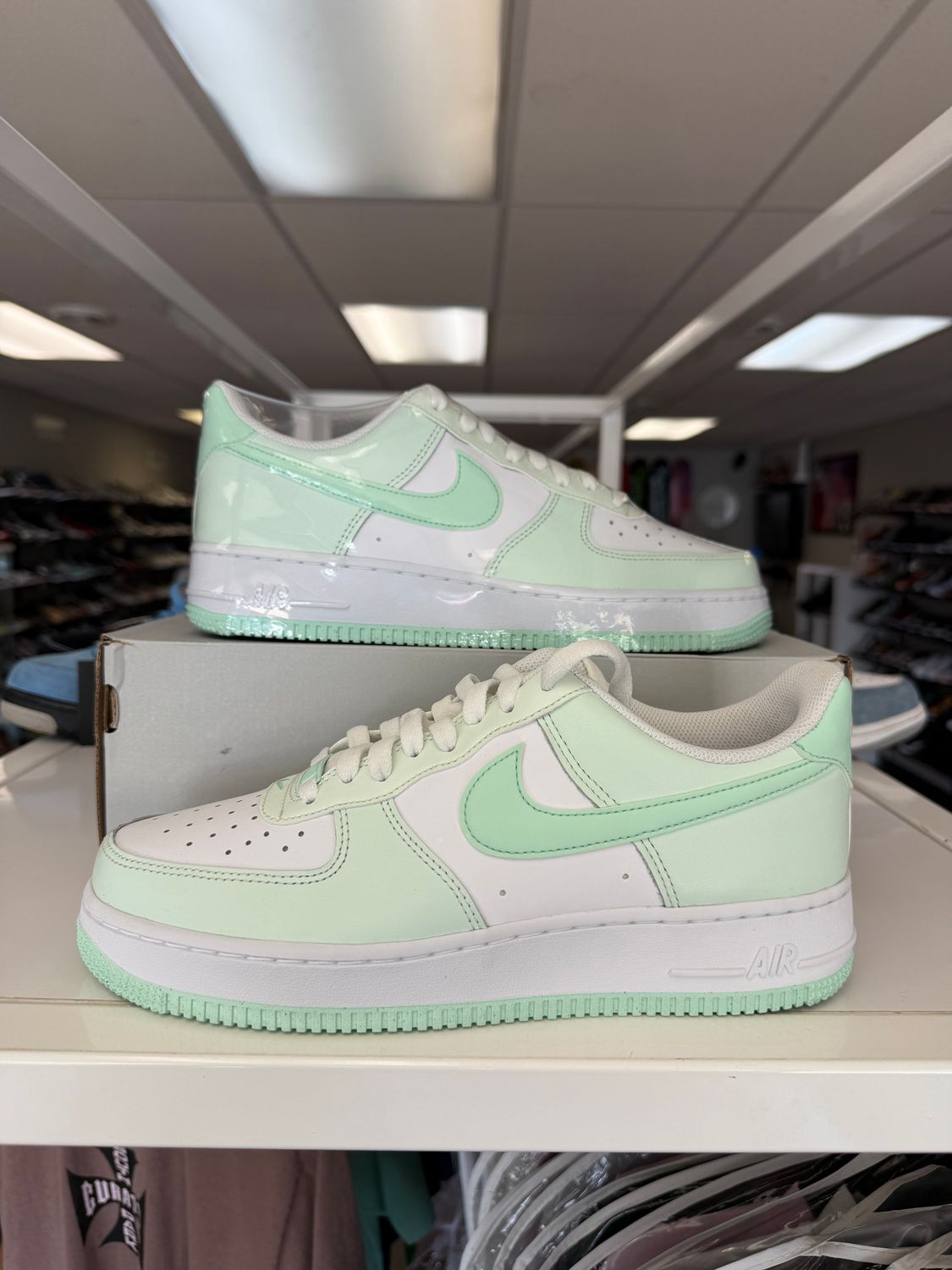 NEW NIKE AIR FORCE 1 LOW &#39;07 MINT FOAM
