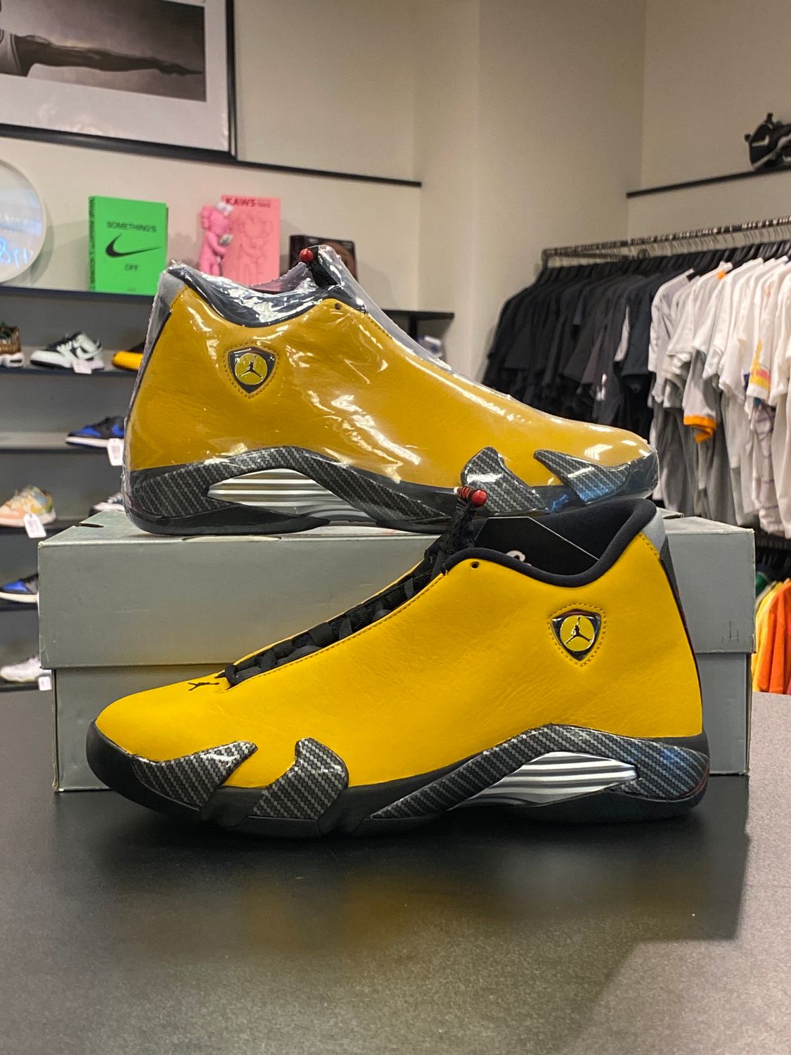 NEW AIR JORDAN 14 UNIVERSITY GOLD