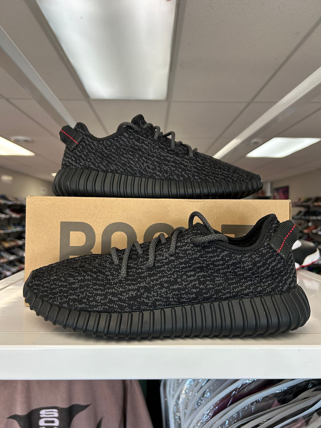PO ADIDAS YEEZY BOOST 350 PIRATE BLACK (2023) SIZE 11