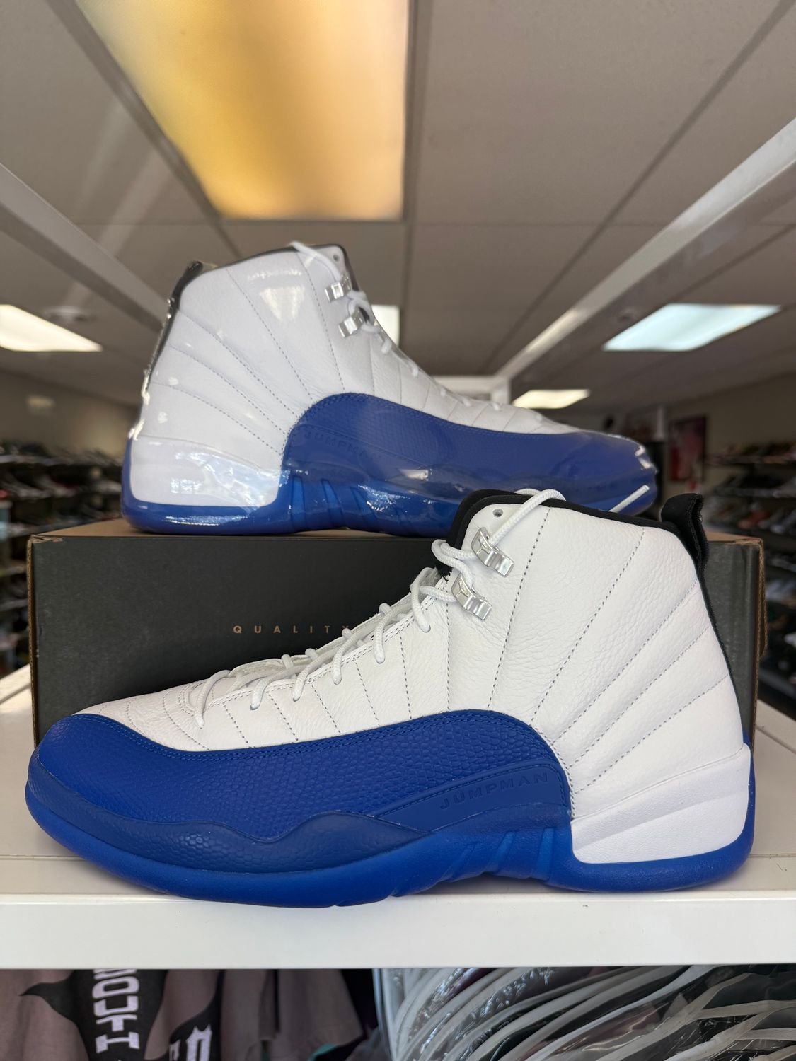 NEW AIR JORDAN 12 BLUEBERRY 