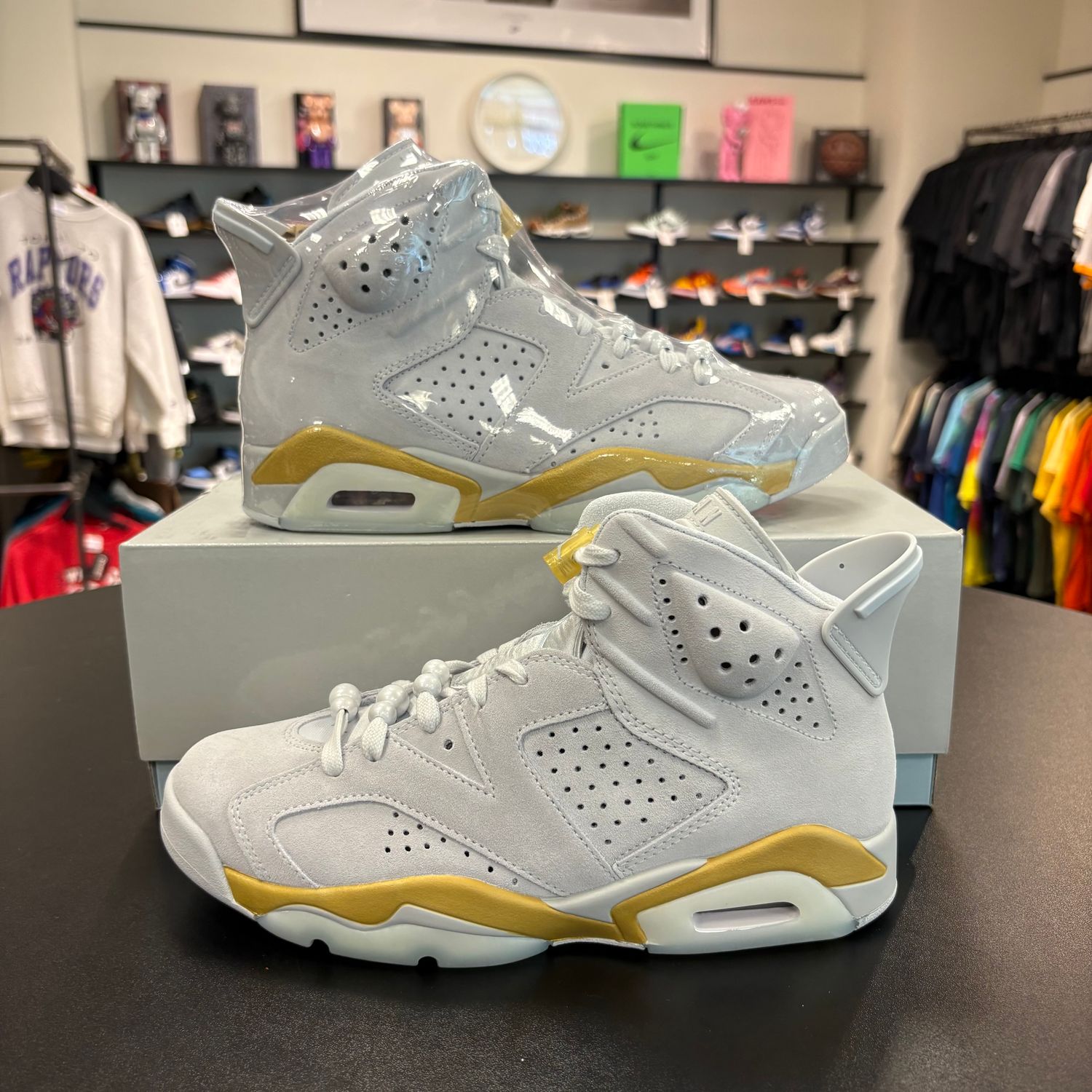 NEW AIR JORDAN 6 PARIS OLYMPICS PEARL (W)