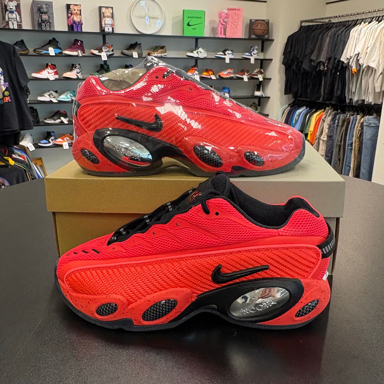 NEW NIKE NOCTA GLIDE DRAKE BRIGHT CRIMSON