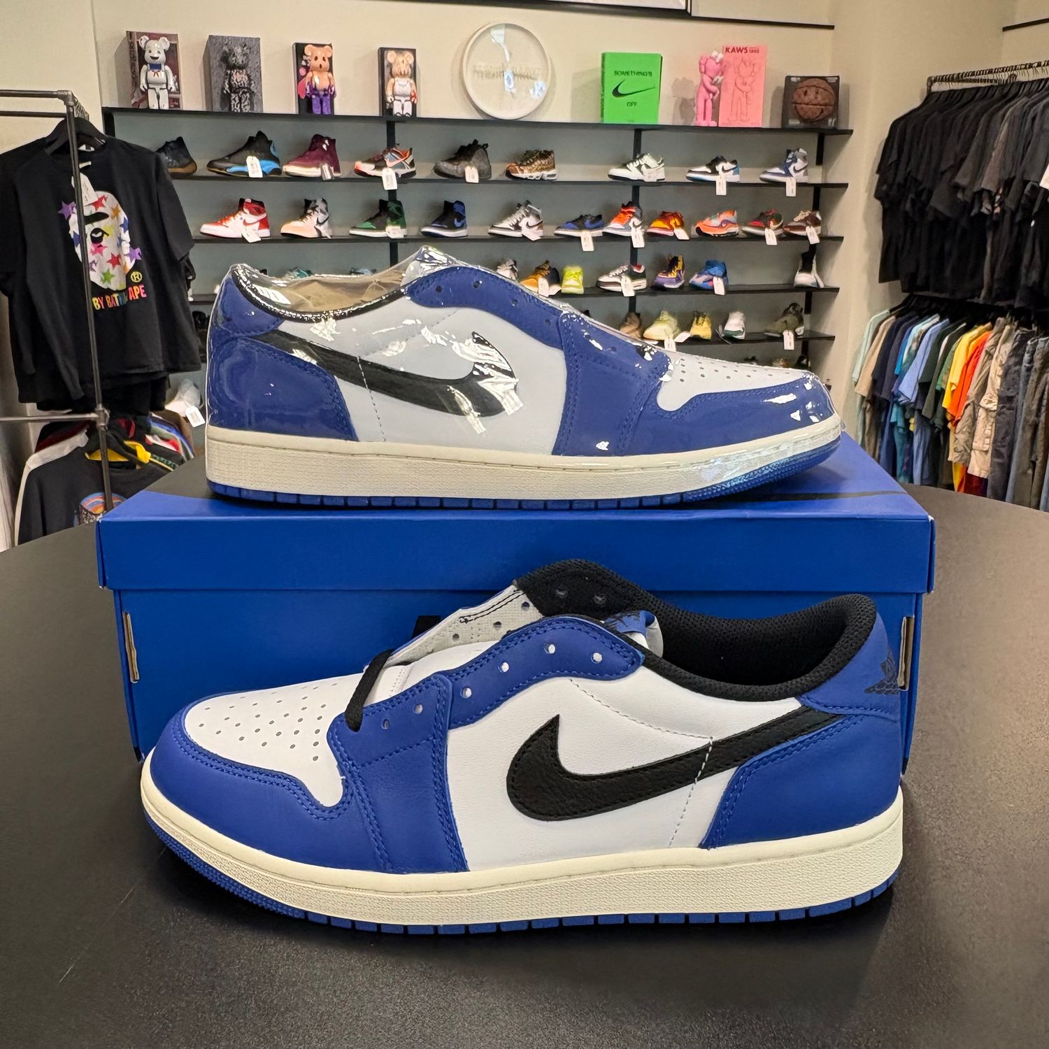 NEW AIR JORDAN 1 LOW OG GAME ROYAL