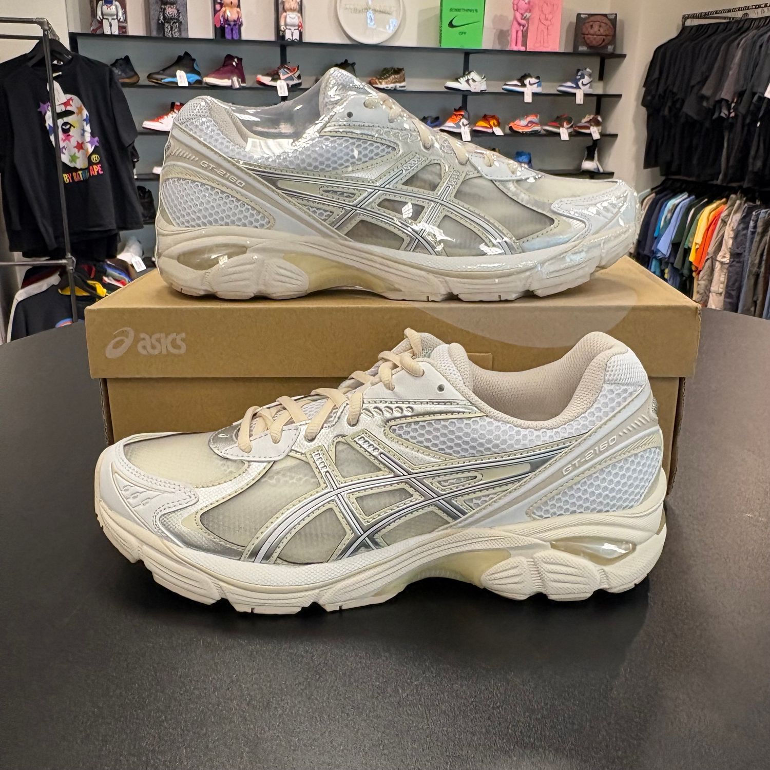 NEW ASICS GT-2160 ABOVE THE CLOUDS WHITE PURE SILVER 