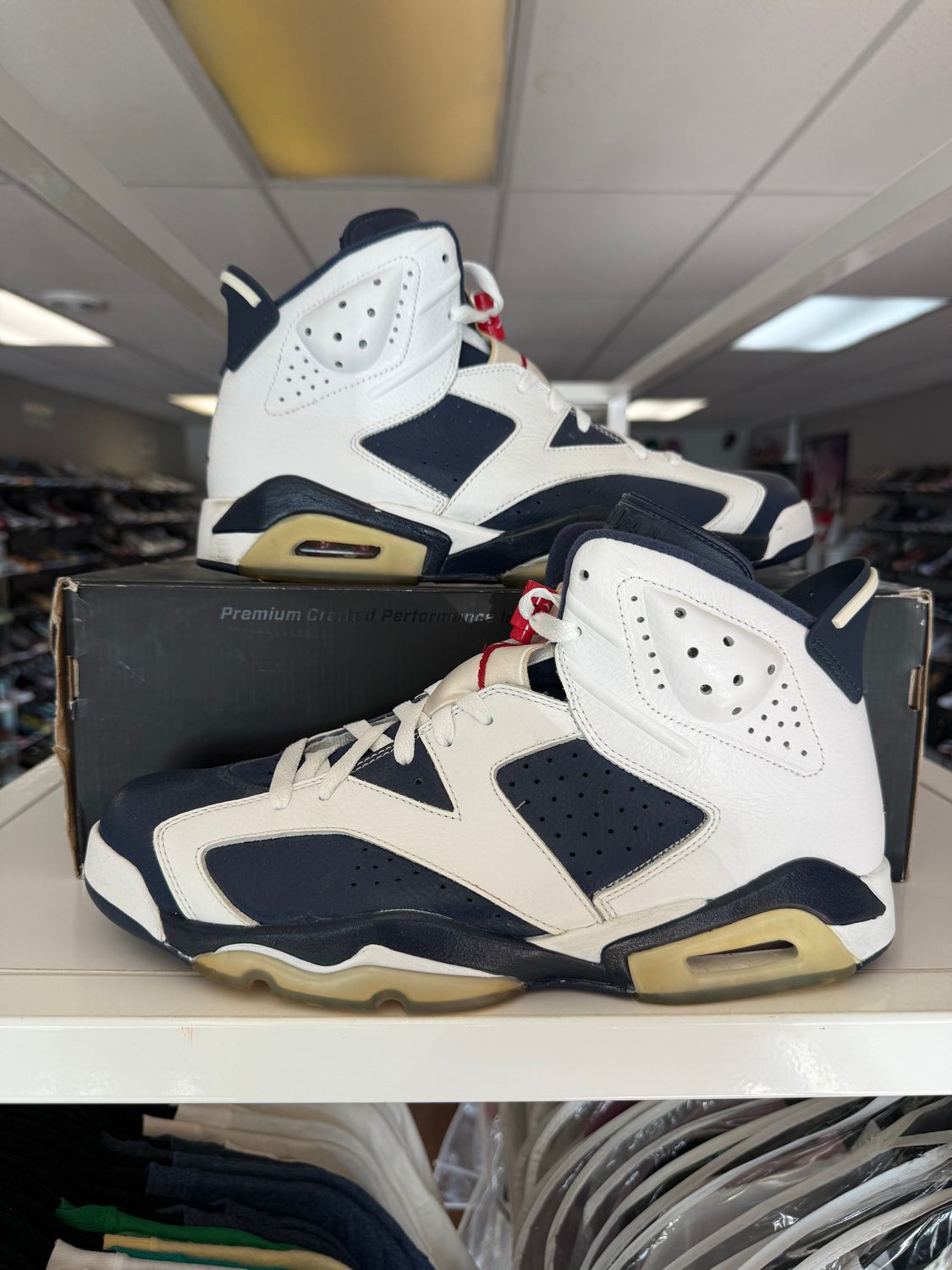 PO2 AIR JORDAN 6 OLYMPIC LONDON (2012) SIZE 12