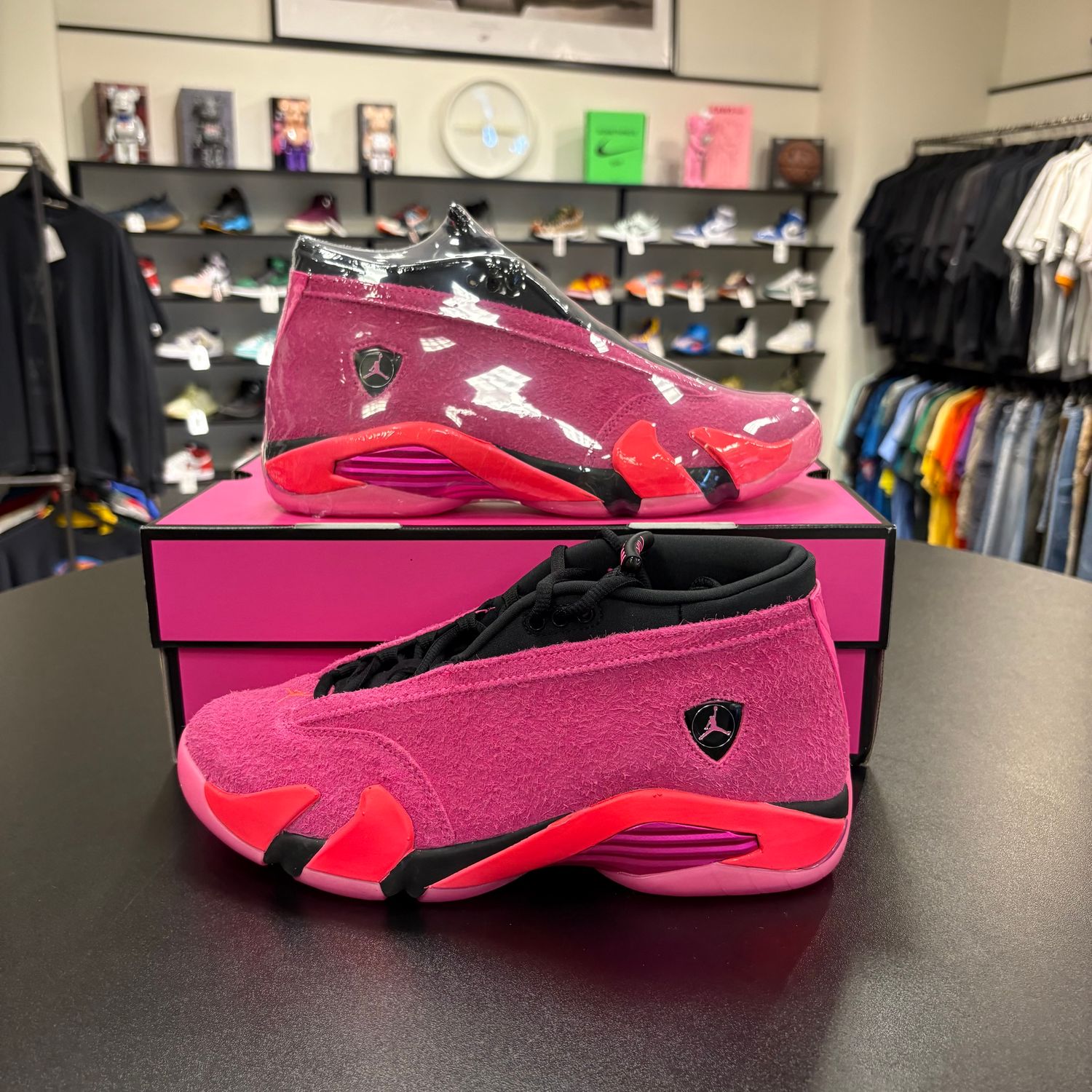 NEW AIR JORDAN 14 SHOCKING PINK (W)