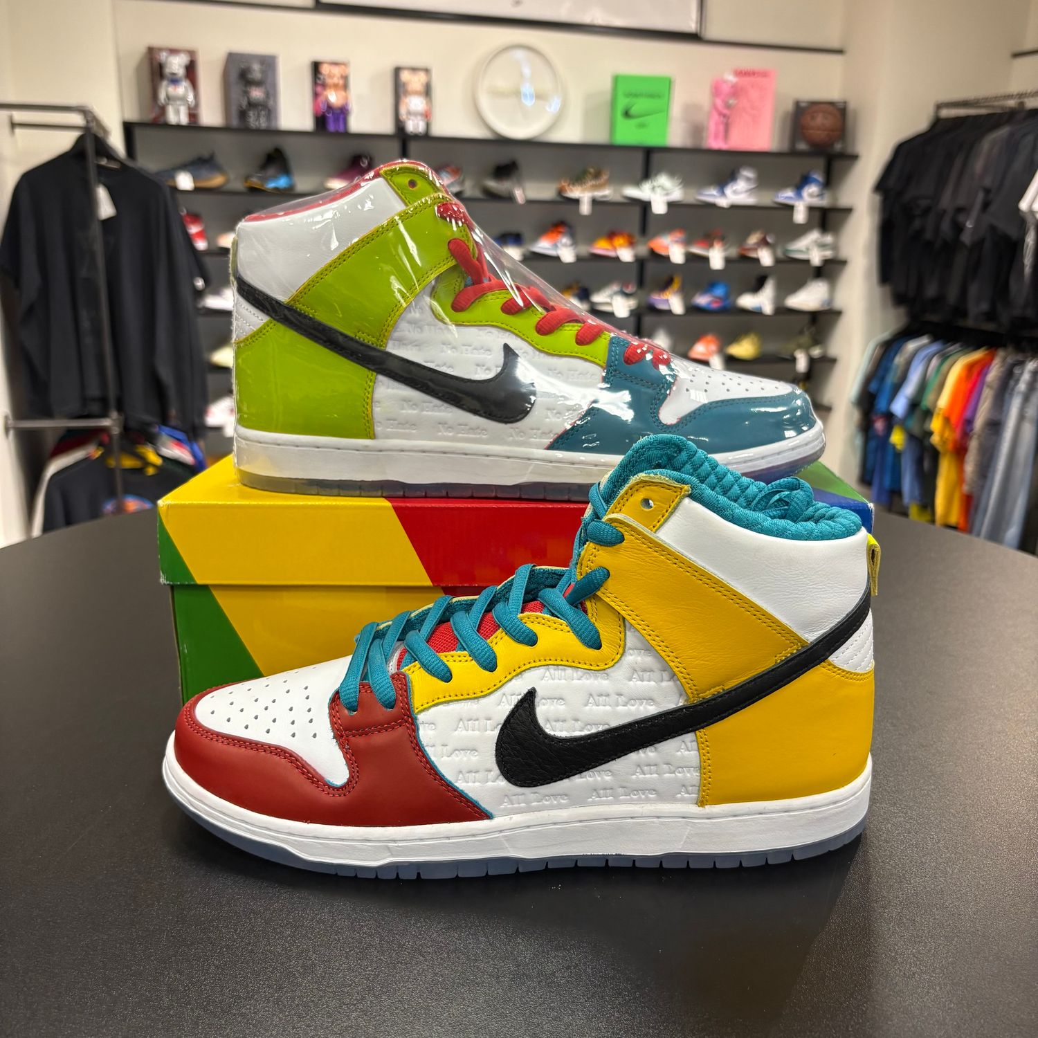 NEW NIKE SB DUNK HIGH PRO FROSKATE ALL LOVE