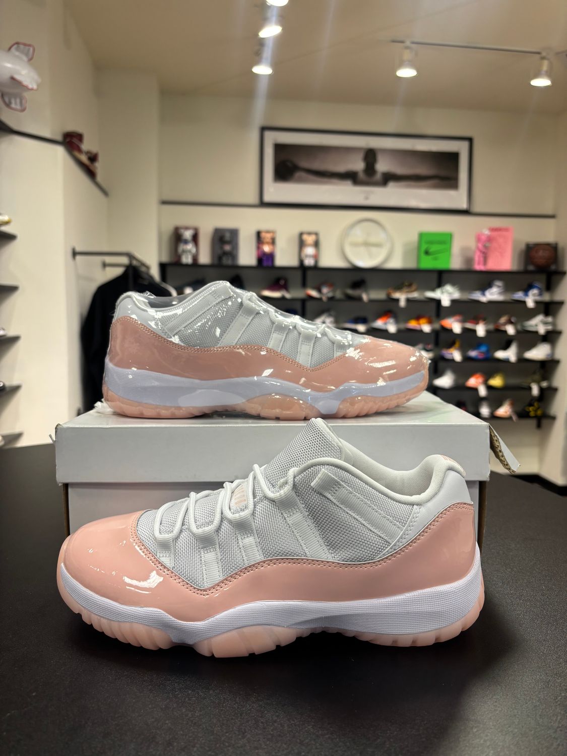 NEW AIR JORDAN 11 LOW LEGEND PINK