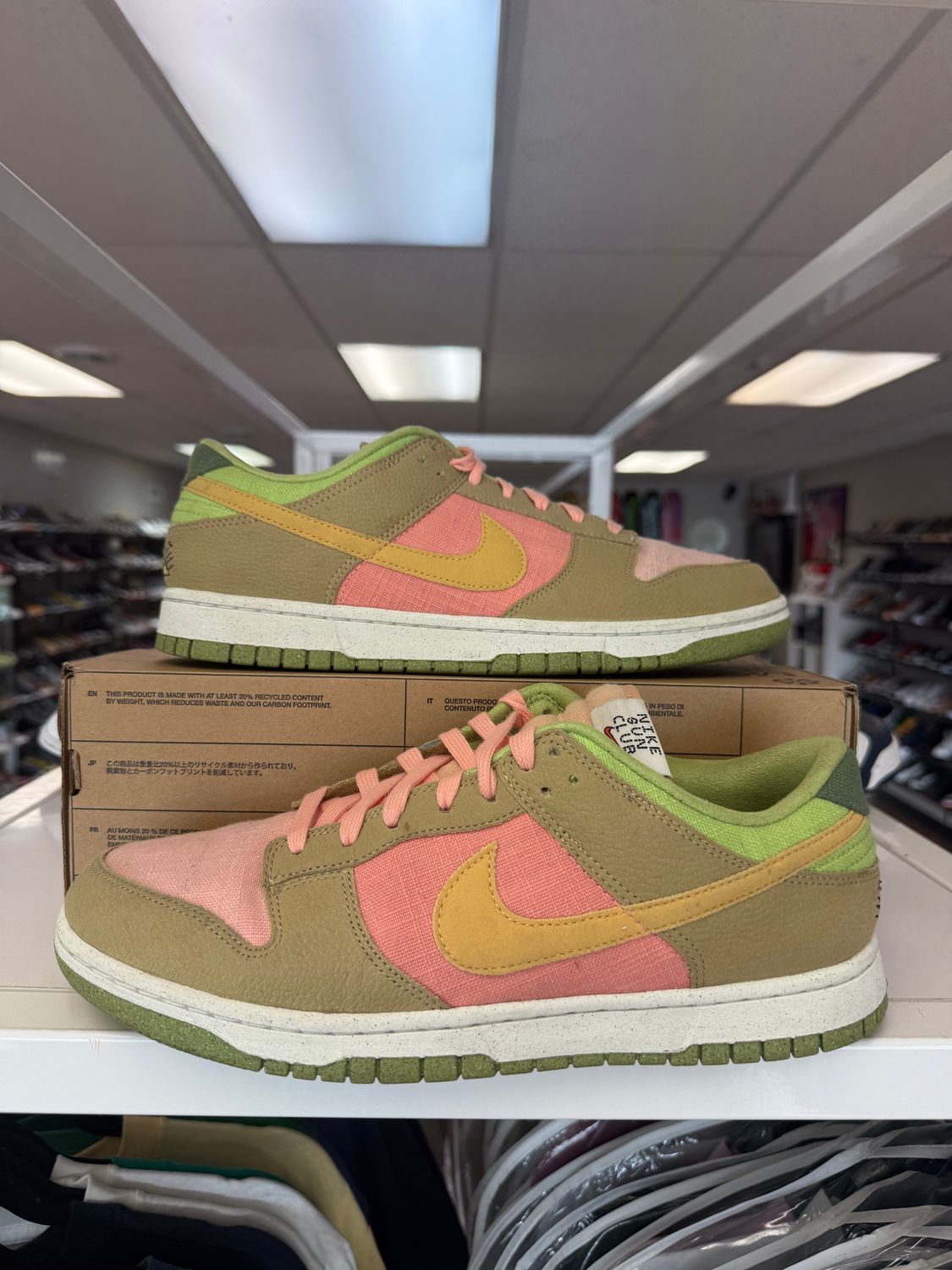 PO NIKE DUNK LOW NEXT NATURE SUN CLUB ARCTIC ORANGE SIZE 11.5