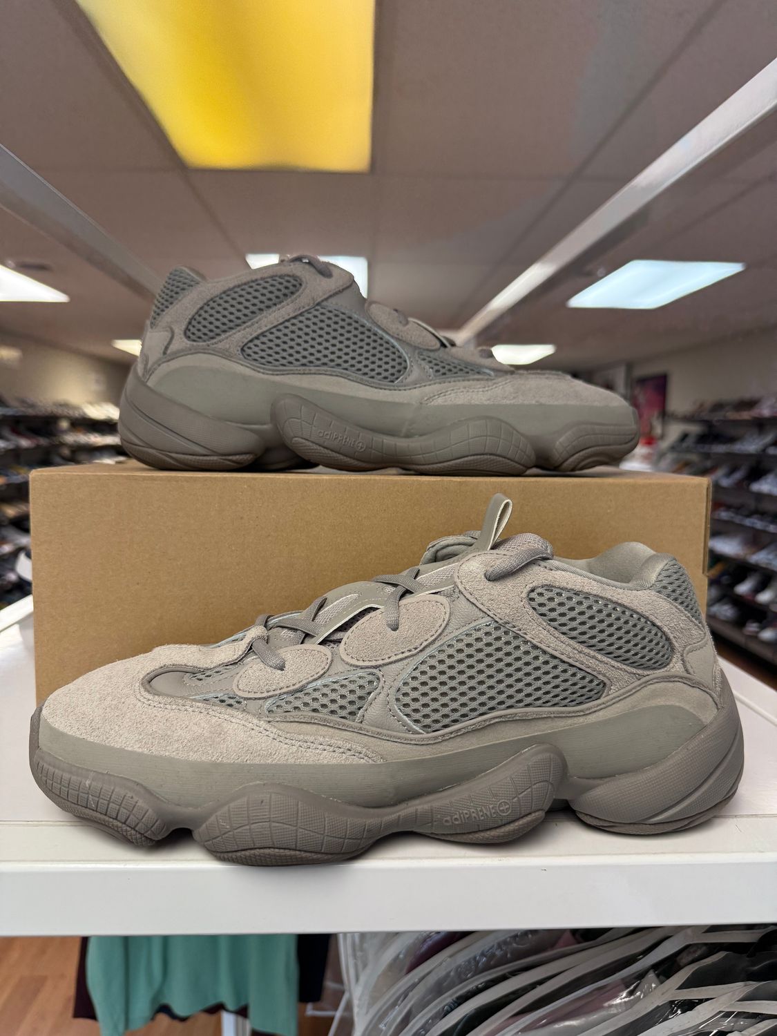 PO ADIDAS YEEZY 500 ASH GREY SIZE 12