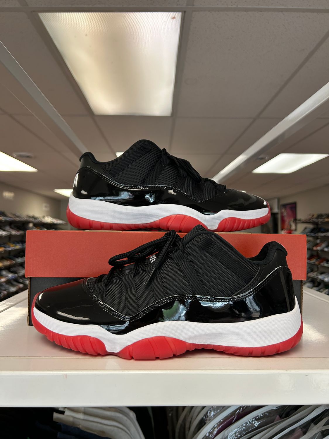 PO AIR JORDAN 11 LOW BRED SIZE 10
