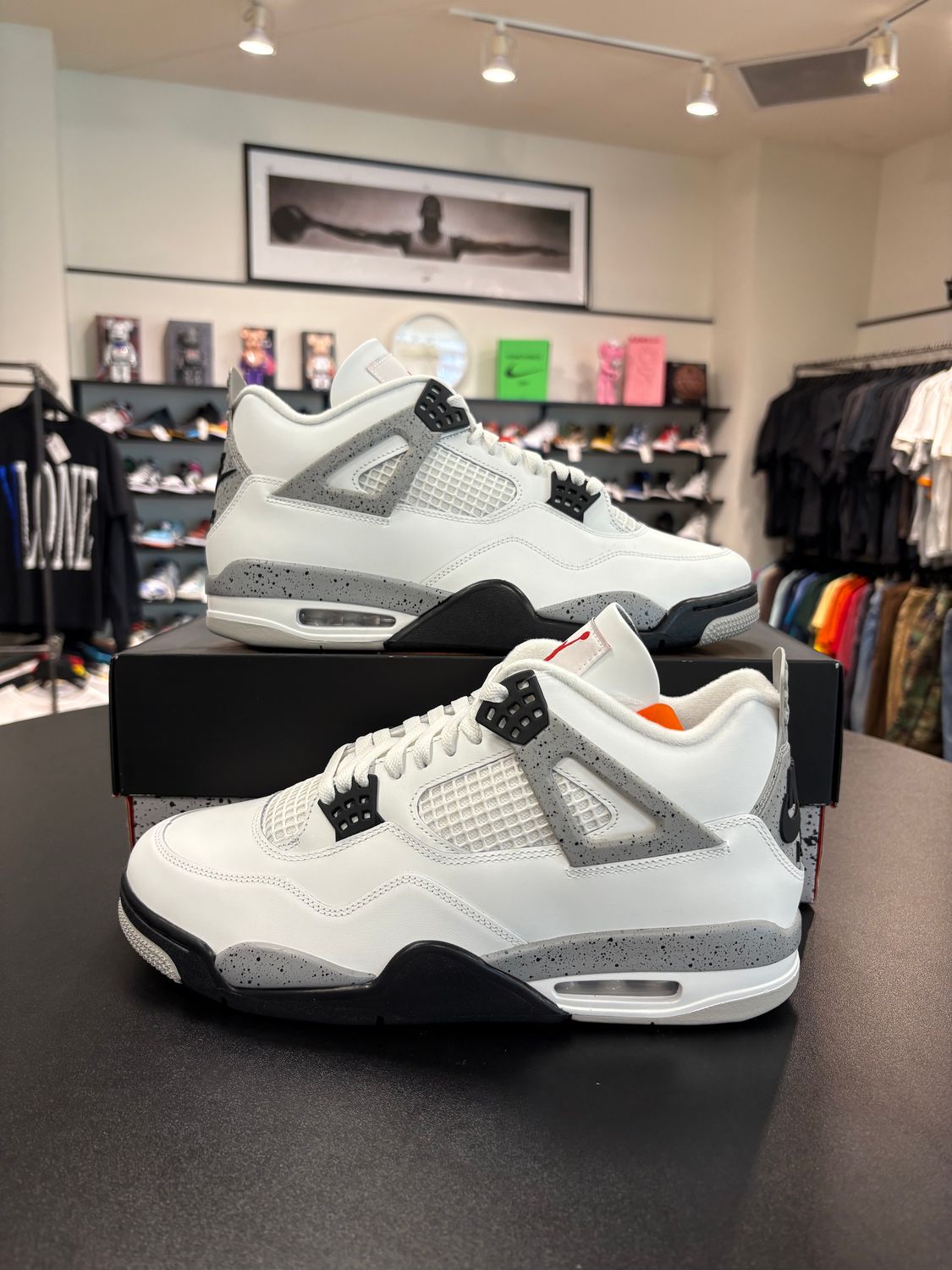 NEW AIR JORDAN 4 WHITE CEMENT (2025)