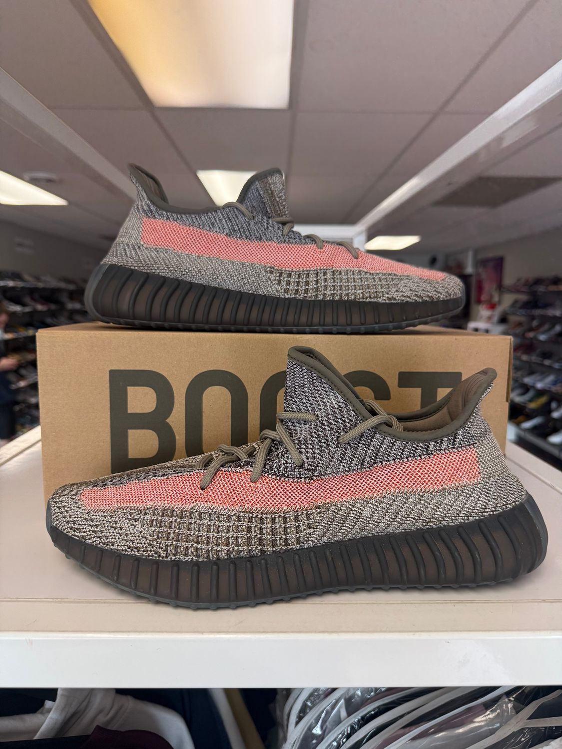 PO ADIDAS YEEZY 350 V2 ASH STONE SIZE 12