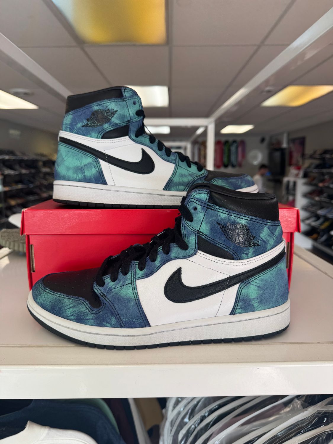 PO AIR JORDAN 1 HIGH TIE DYE SIZE 9W