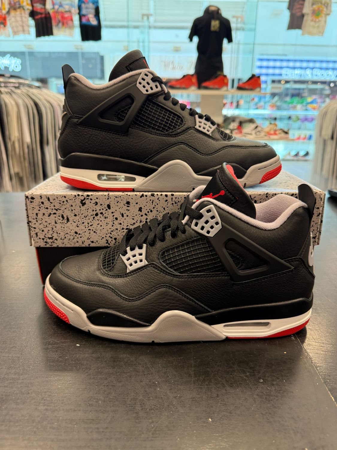 PO3 AIR JORDAN 4 BRED REIMAGINED SIZE 9
