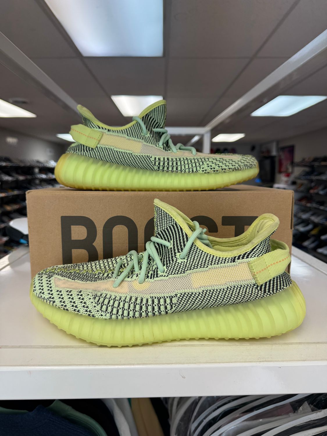 PO ADIDAS YEEZY BOOST 350 V2 YEEZREEL (NON-REFLECTIVE) SIZE 9