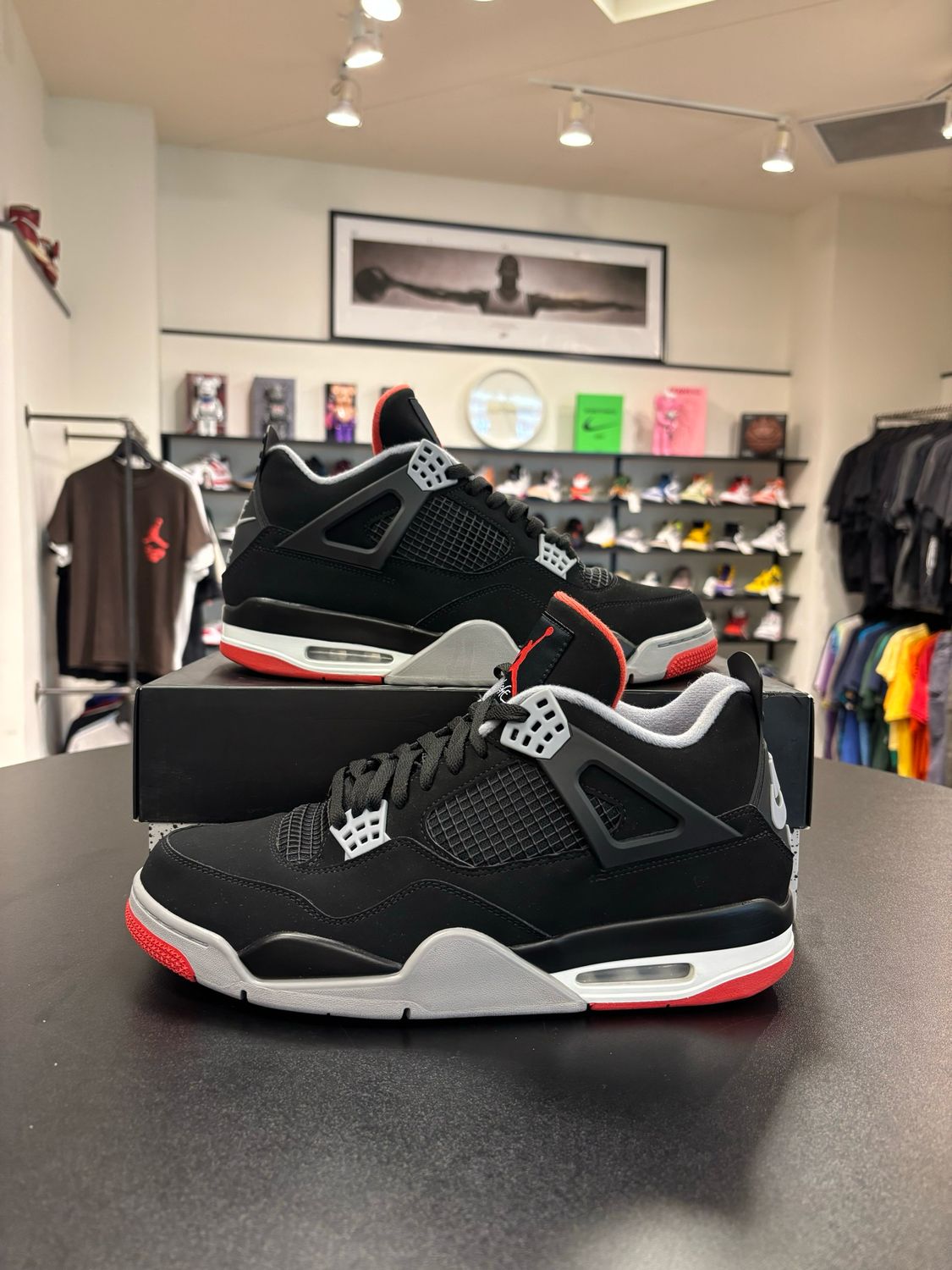 PONB AIR JORDAN 4 BRED 2019 SIZE 12