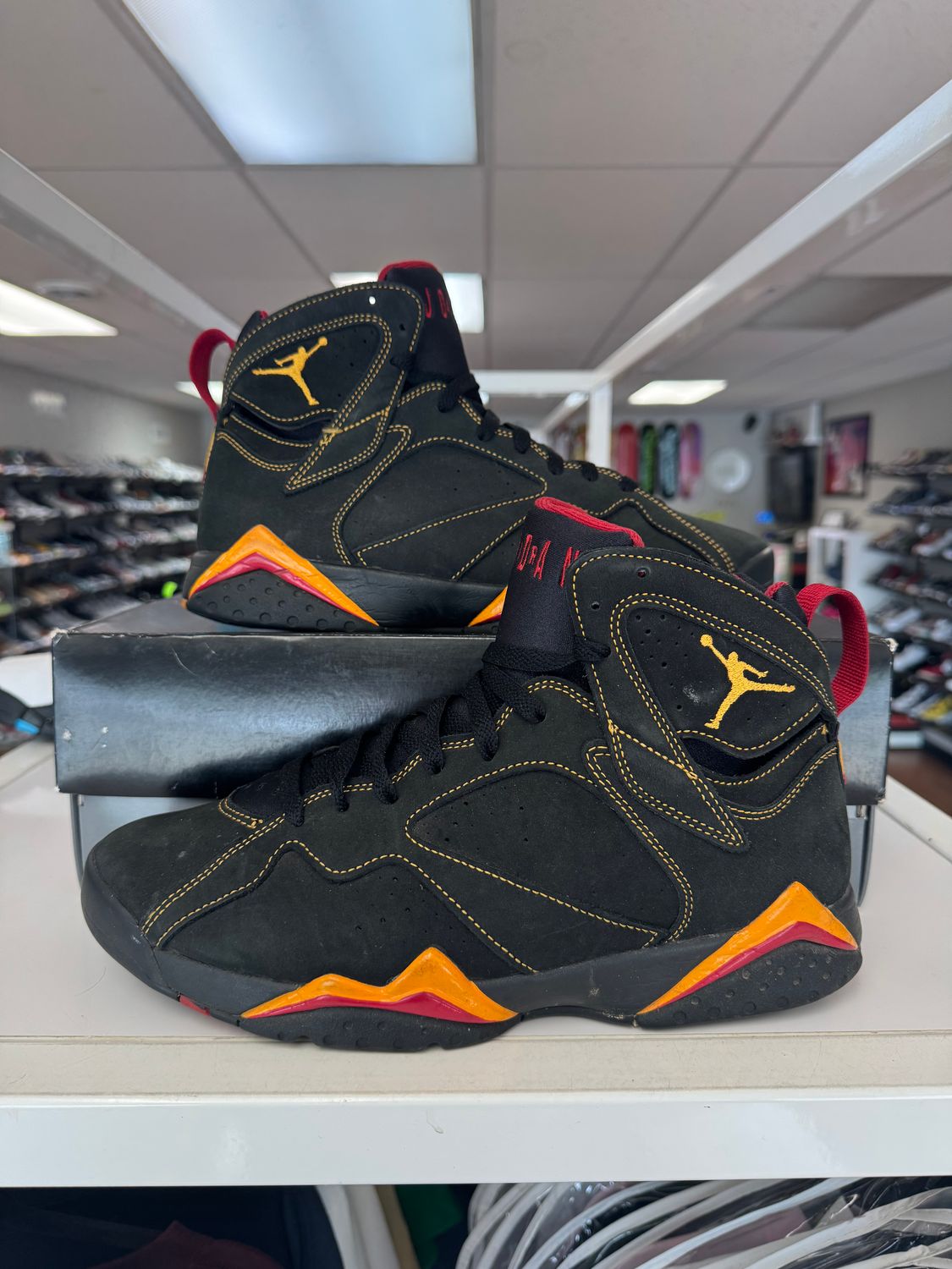 PO2 AIR JORDAN 7 CITRUS SIZE 10 (SAT DEAL)