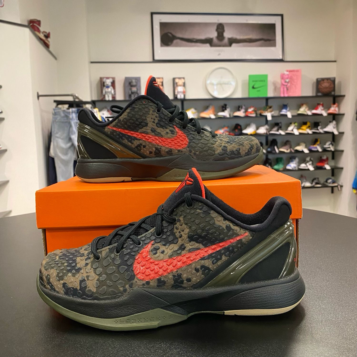 PO NIKE KOBE 6 PROTRO ITALIAN CAMO SIZE 6