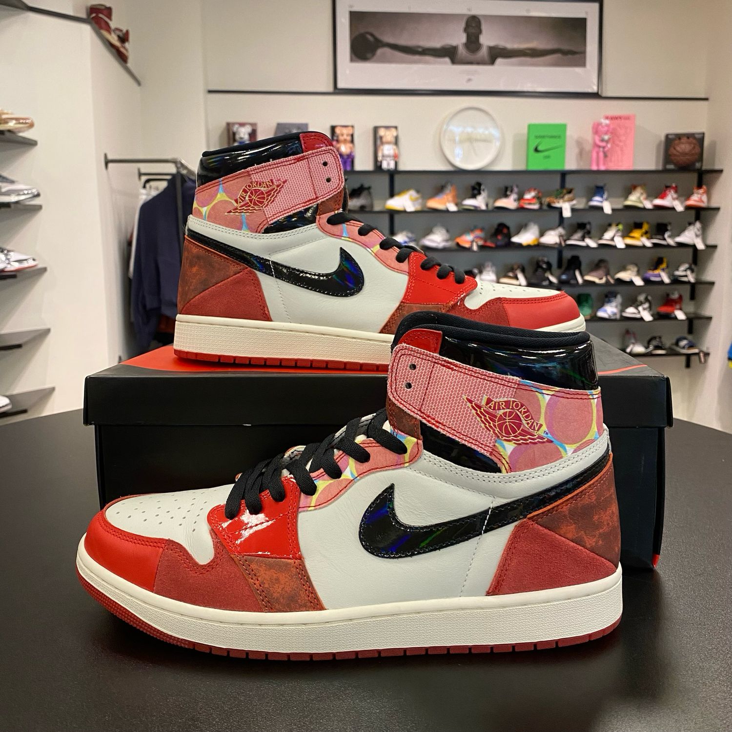 PO AIR JORDAN 1 SPIDER MAN ACROSS THE SPIDER VERSE SIZE 12