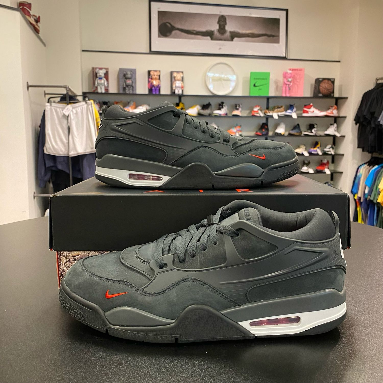 PO AIR JORDAN 4 RM NIGEL SYLVESTER DRIVEWAY GREY SIZE 10.5