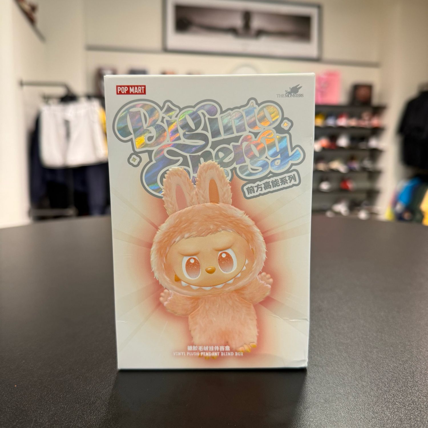 POPMART LABUBU THE MONSTERS BIG INTO ENERGY VINYL PLUSH BLIND BOX