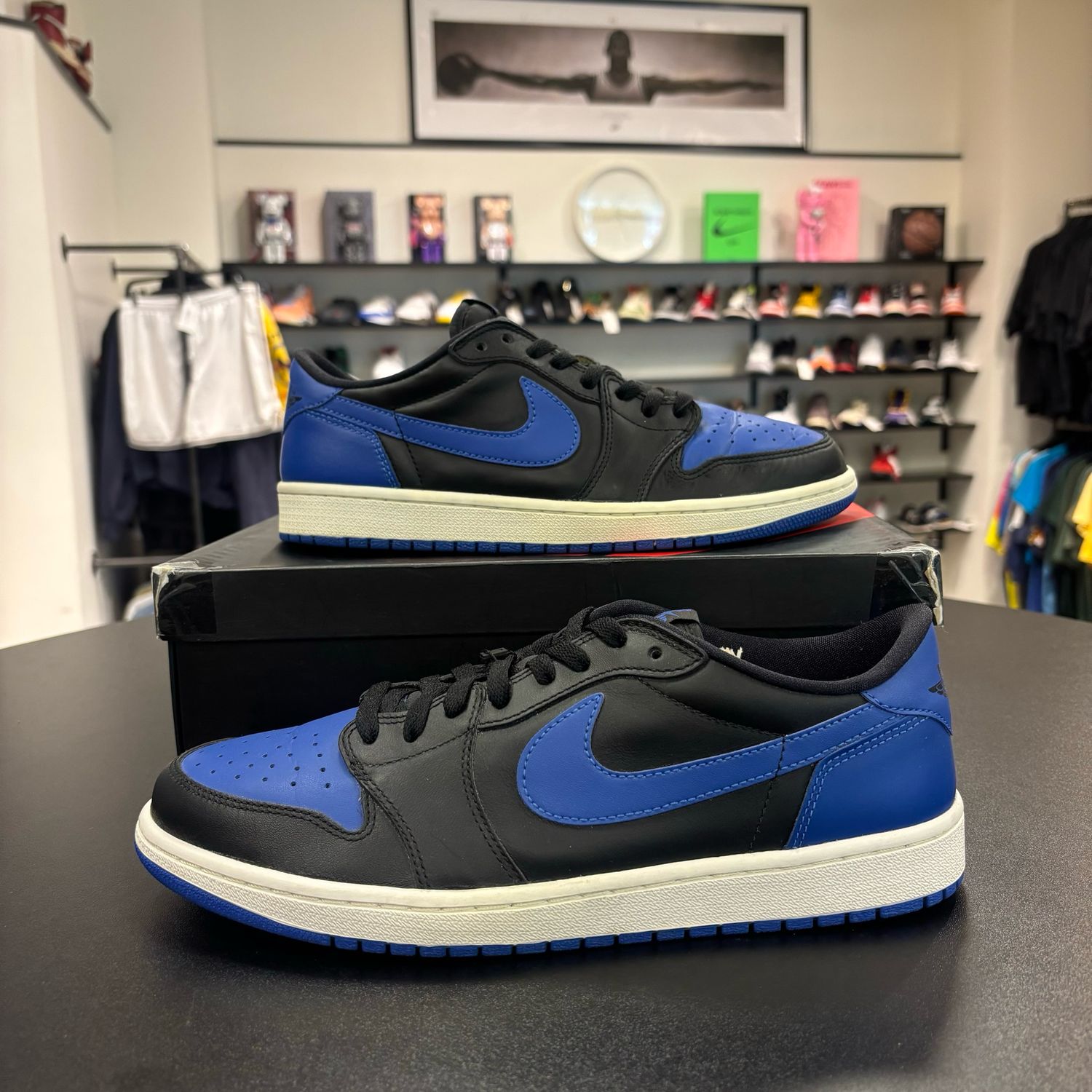 PO AIR JORDAN 1 LOW OG ROYAL (2015) SIZE 9