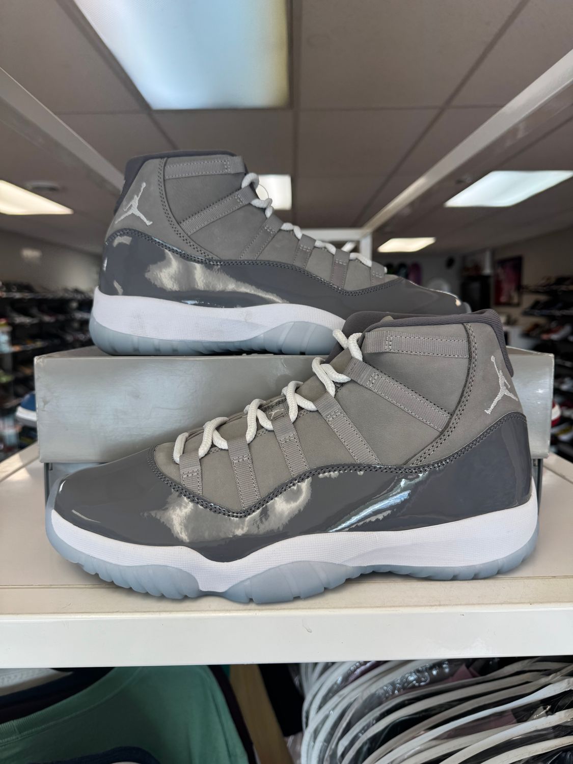 PO2 AIR JORDAN 11 COOL GREY SIZE 12