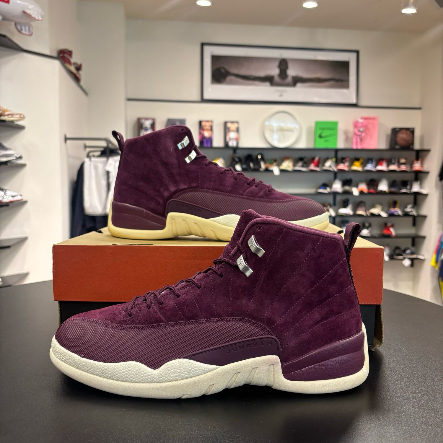 PO AIR JORDAN 12 BORDEAUX SIZE 14
