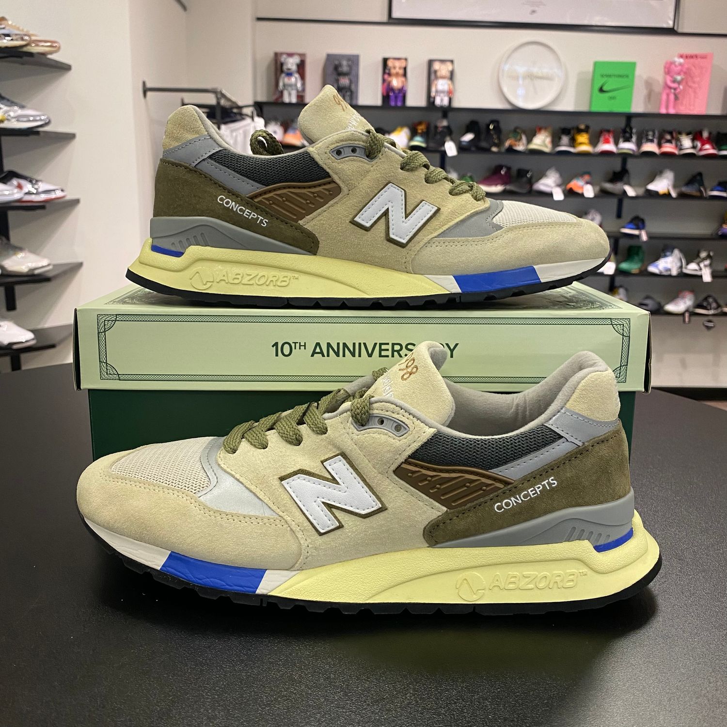PO NEW BLANCE 998 MIUSA CONCEPTS C-NOTE 10TH ANNIVERSARY SIZE 10.5