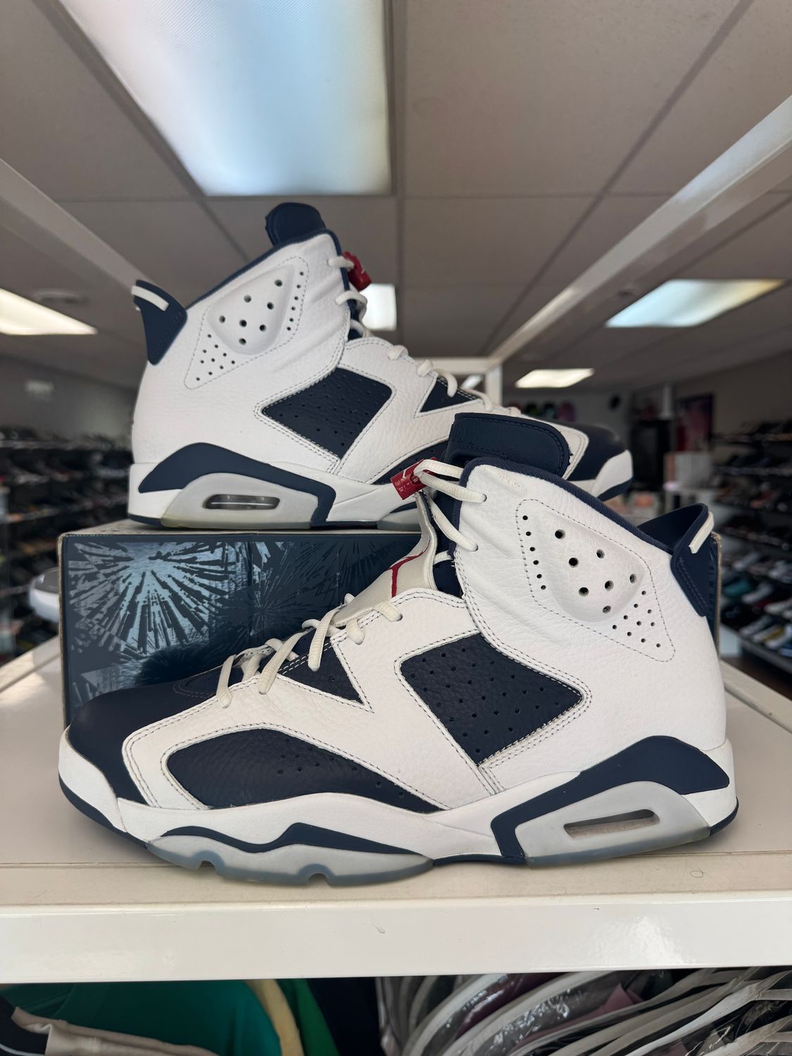PO AIR JORDAN 6 RETRO OLYMPIC (2024) SIZE 12