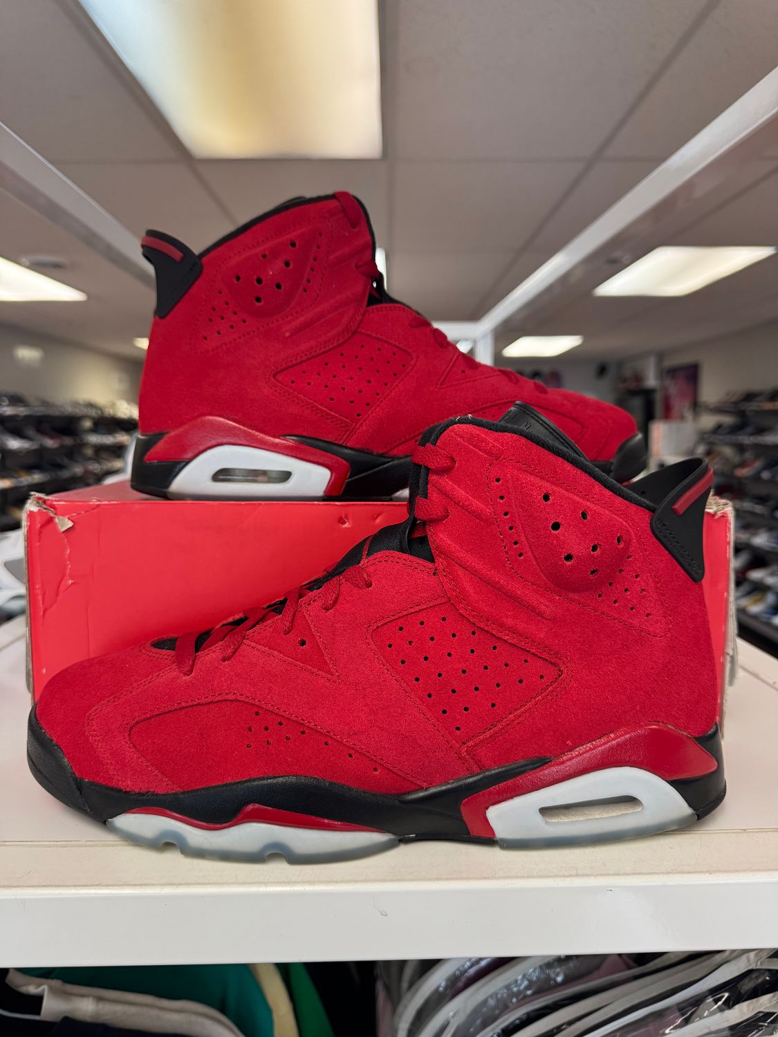 PO AIR JORDAN 6 RETRO TORO BRAVO SIZE 11.5